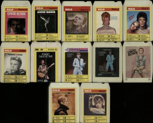 David Bowie ライブCDセット 8枚組 デヴィッド・ボウイの軌跡をたどる集大成ボックスセットシリーズ